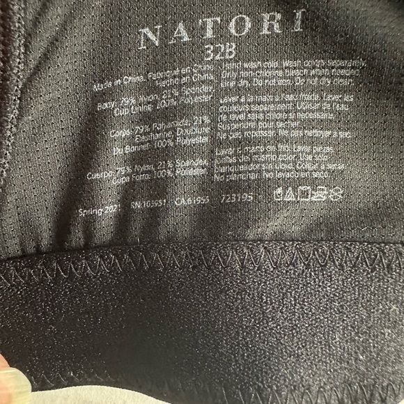 Natori Sz 32B Limitless Convertible Contour Wireless Sport Bra 723195 - Picture 4 of 5